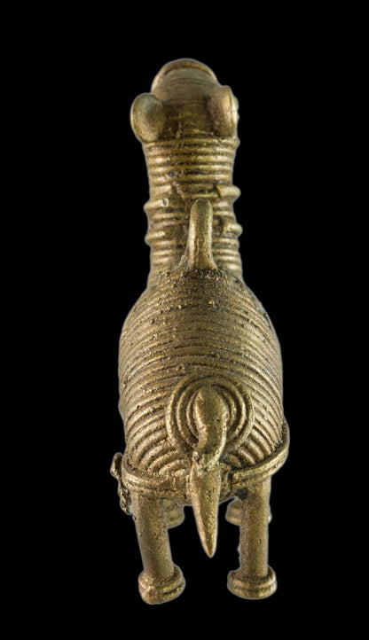 Miniature Dromadaire Dhokra – Figurine Artisanale De Bastar Inde