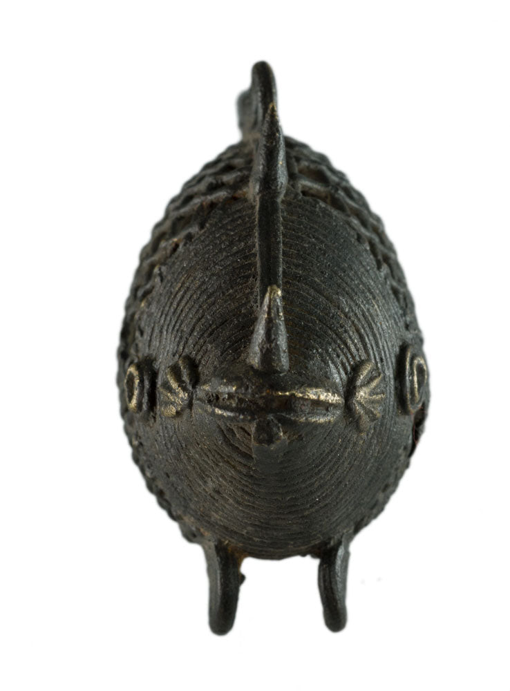 Figurine Poisson En Laiton – Art Tribal Bastar Dhokra – Artisanat Indien