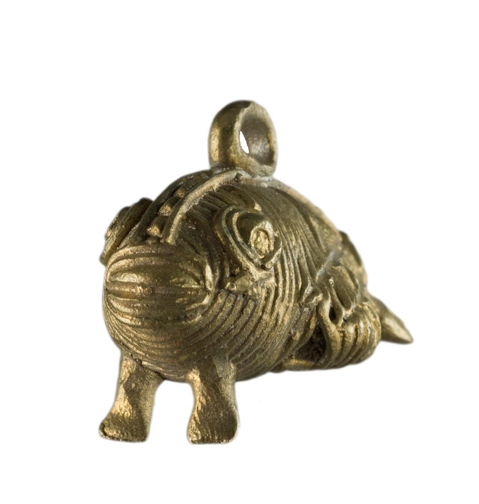 Figurine Miniature Murale Grenouille Dhokra En Laiton – Artisanat Tribal De Bastar Et Orissa