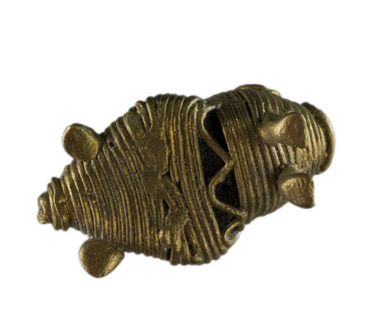 Figurine Miniature Murale Grenouille Dhokra En Laiton – Artisanat Tribal De Bastar Et Orissa