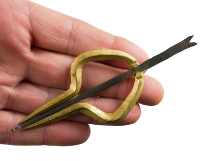 Guimbarde Népalaise Murchunga En Laiton 12.5cm – Harpe Juive Traditionnelle Du Népal