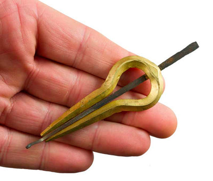Guimbarde Népalaise Murchunga En Laiton 10cm – Harpe Juive Traditionnelle Du Népal