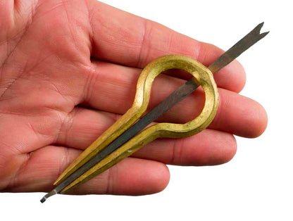 Guimbarde Népalaise Murchunga En Laiton 12cm – Instrument Traditionnel De L’Himalaya