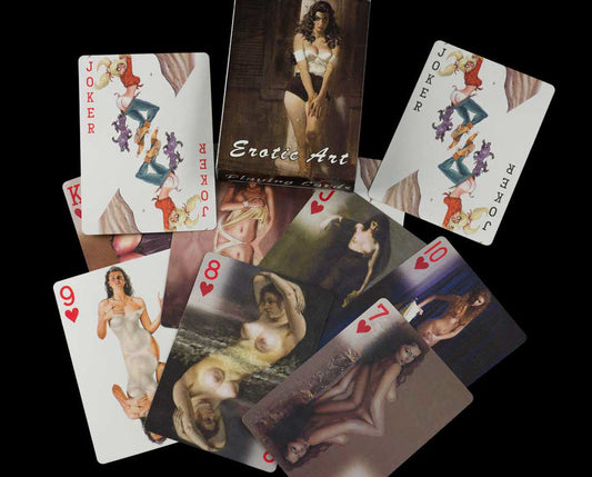 Jeu de 56 Cartes Kamasutra – Art Érotique du Népal