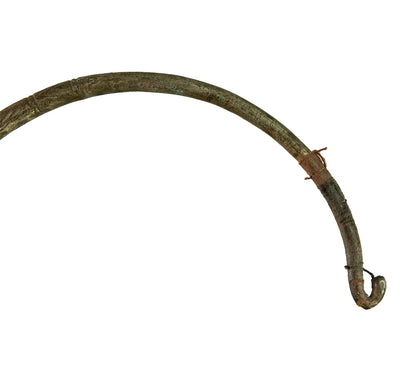 Collier Ethnique Hansuli Tharu – Ancienne Torque Décorative Du Népal