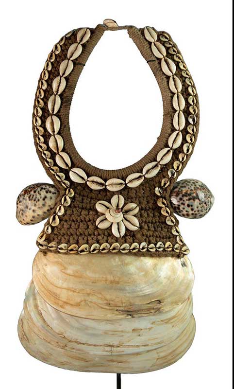 Collier Iatmul Coquillage – Parure Ethnique De Papouasie-Nouvelle-Guinée