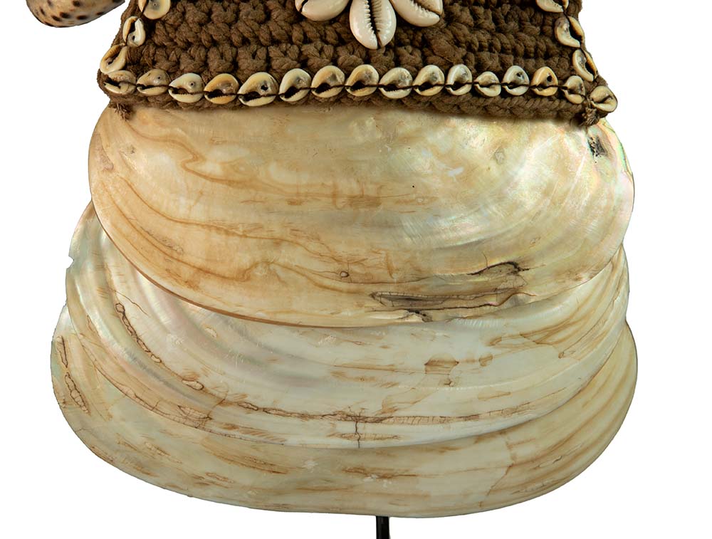 Collier Iatmul Coquillage – Parure Ethnique De Papouasie-Nouvelle-Guinée