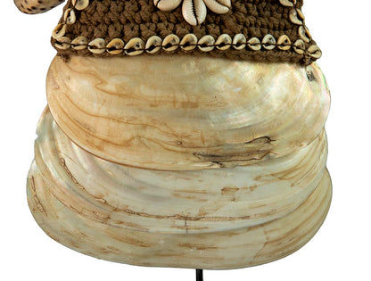 Collier Iatmul Coquillage – Parure Ethnique De Papouasie-Nouvelle-Guinée