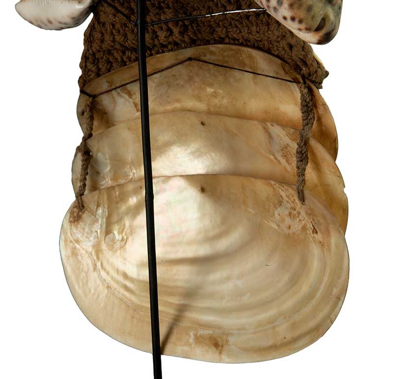 Collier Iatmul Coquillage – Parure Ethnique De Papouasie-Nouvelle-Guinée