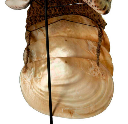 Collier Iatmul Coquillage – Parure Ethnique De Papouasie-Nouvelle-Guinée