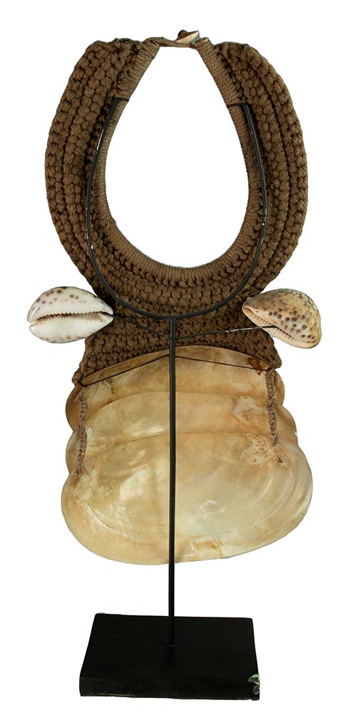 Collier Iatmul Coquillage – Parure Ethnique De Papouasie-Nouvelle-Guinée