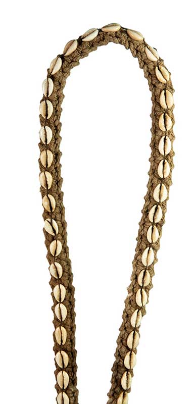 Collier Iatmul Coquillage – Parure Ethnique De Papouasie-Nouvelle-Guinée