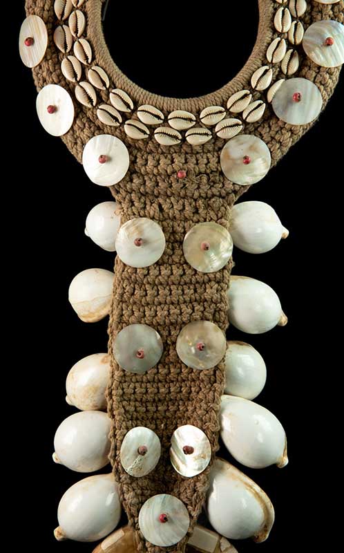 Collier Iatmul Coquillage – Parure Ethnique De Papouasie-Nouvelle-Guinée