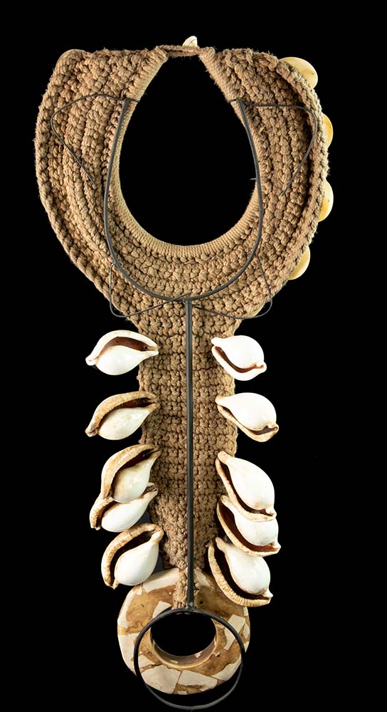 Collier Iatmul Coquillage – Parure Ethnique De Papouasie-Nouvelle-Guinée