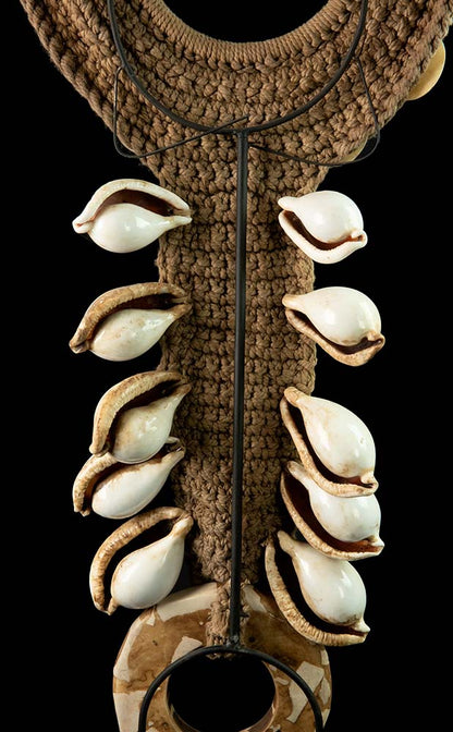 Collier Iatmul Coquillage – Parure Ethnique De Papouasie-Nouvelle-Guinée
