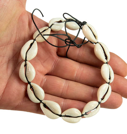 Collier ras de cou Cauri en coquillages – Bijou ethnique artisanal