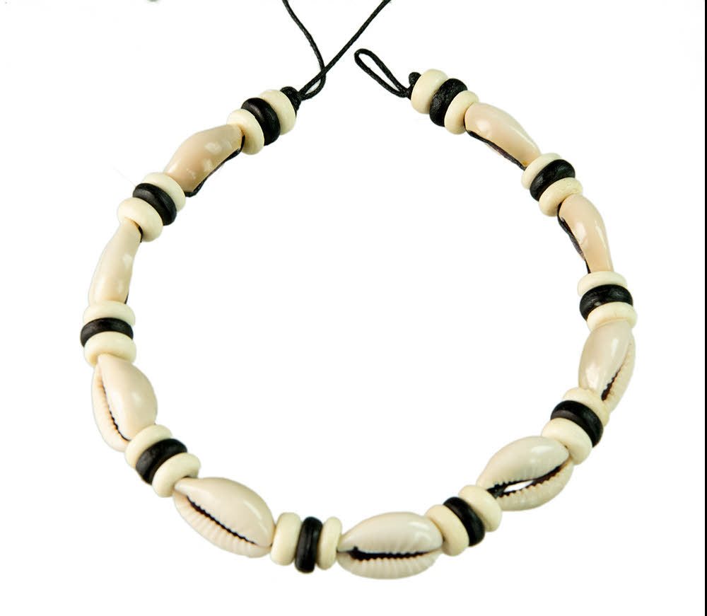 Bracelet de cheville Cauri en coquillages – Bijou ethnique artisanal