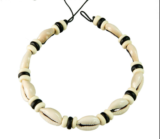 Bracelet de cheville Cauri en coquillages – Bijou ethnique artisanal