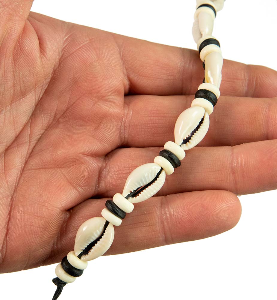 Bracelet de cheville Cauri en coquillages – Bijou ethnique artisanal