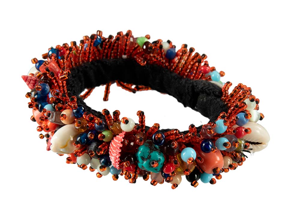 Bracelet Cauri et perles de rocaille – Bijou artisanal du Népal
