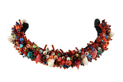 Bracelet Cauri et perles de rocaille – Bijou artisanal du Népal