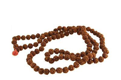 Mala Tibétain En Graines Sacrées De Rudraksha – Perles De 8 mm