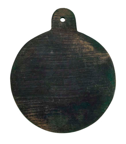 Décoration Murale Yeux de Bouddha et Om en Laiton – Symbole Tibétain Spirituel