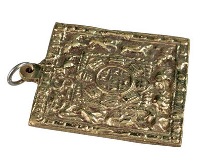Thogchag Srid-Pa Ho – Amulette Bouddhiste Tibétaine en Laiton