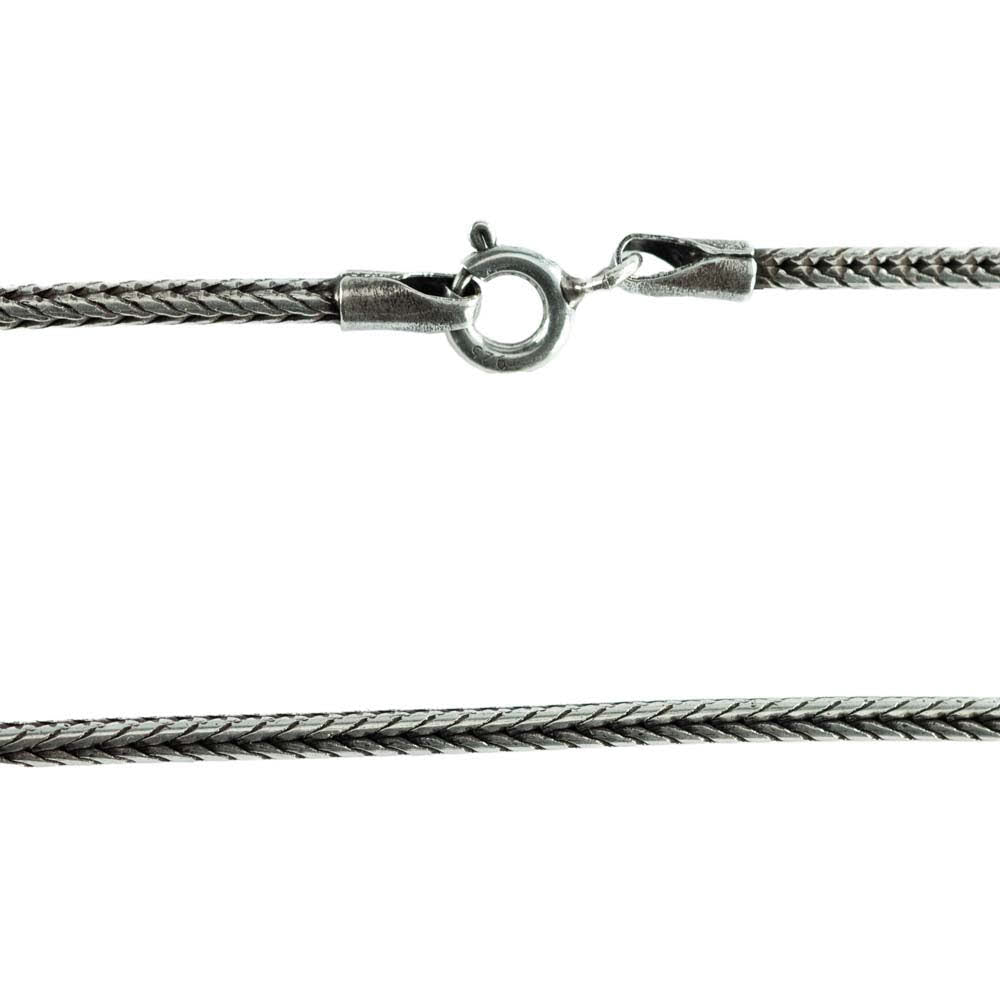 Chaîne Fine Maille Serpent en Argent Massif 925 – 60 cm