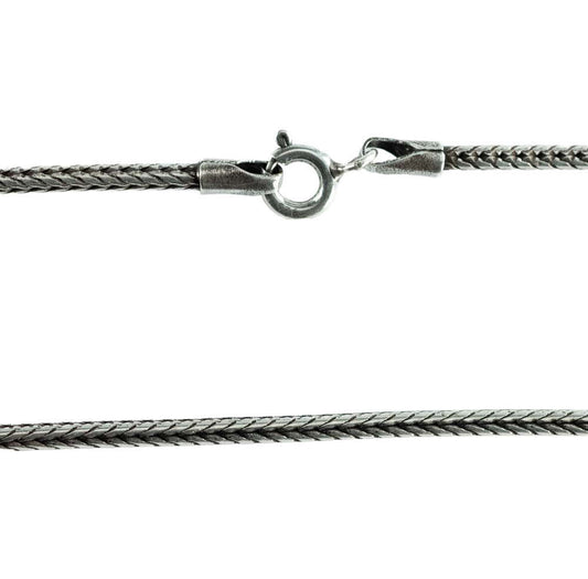 Chaîne Fine Maille Serpent en Argent Massif 925 – 60 cm