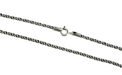 Chaîne Fine Maille Palmier en Argent Massif 925 – 60 cm