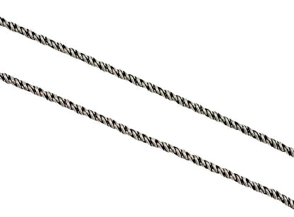 Chaîne Fine Maille Palmier en Argent Massif 925 – 60 cm