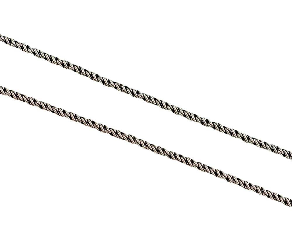 Chaîne Fine Maille Palmier en Argent 925 – 70 cm
