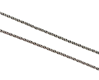 Chaîne Fine Maille Palmier en Argent 925 – 70 cm