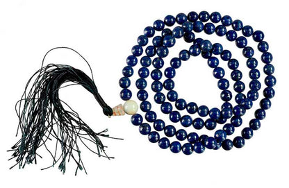 Mala Tibétain Lapis Lazuli – Collier Bouddhiste Pour La Méditation