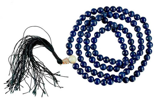 Mala Tibétain Lapis Lazuli – Collier Bouddhiste Pour La Méditation