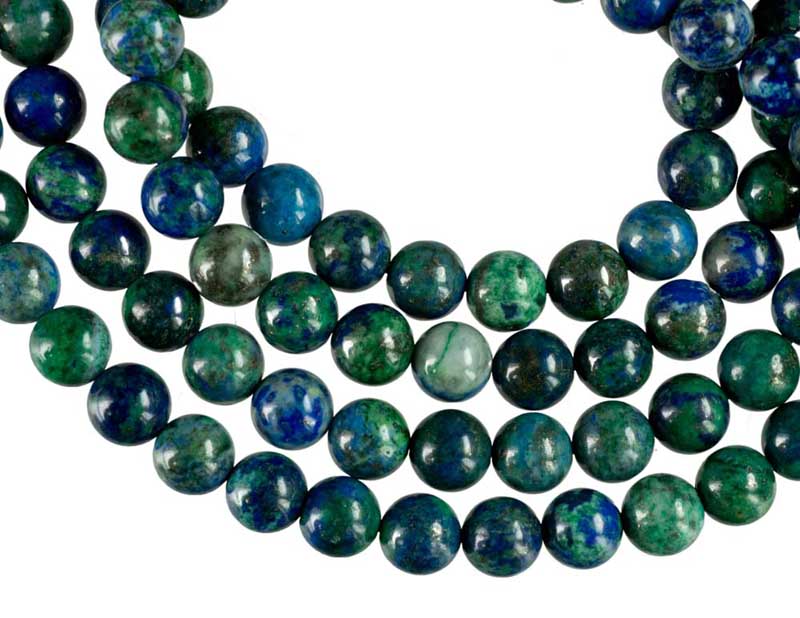 Mala Tibétain Azurite – Collier Bouddhiste 108 Perles