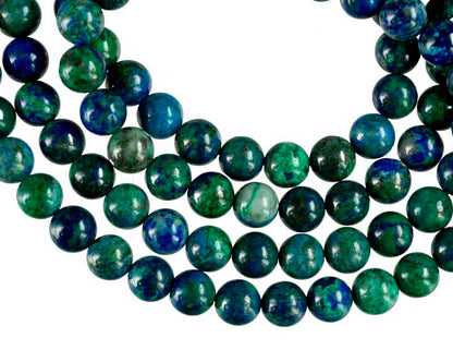 Mala Tibétain Azurite – Collier Bouddhiste 108 Perles