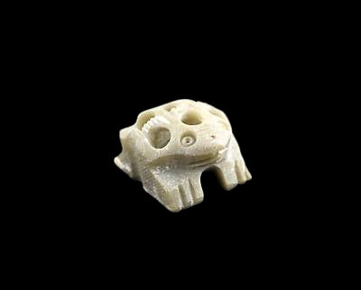 Mini Grenouille En Marbre – Figurine Artisanale D’Inde