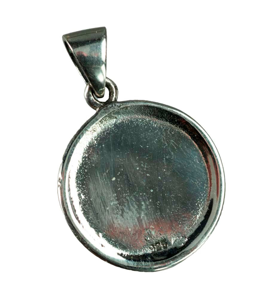 Pendentif Vegvísir Viking en Argent 925