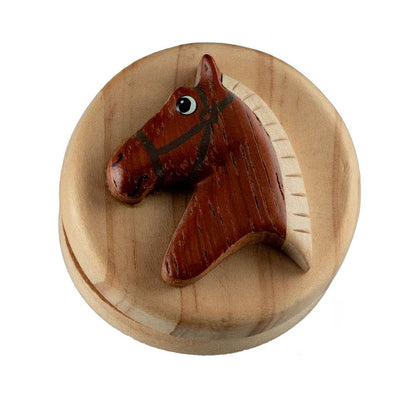 Animal Magnet Cheval en Bois