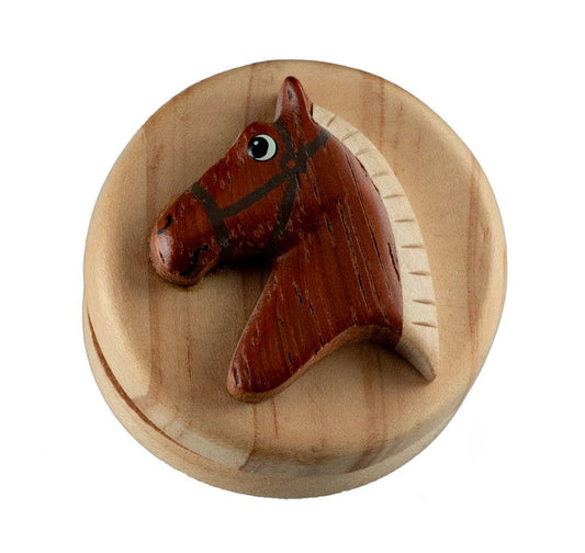 Animal Magnet Cheval en Bois