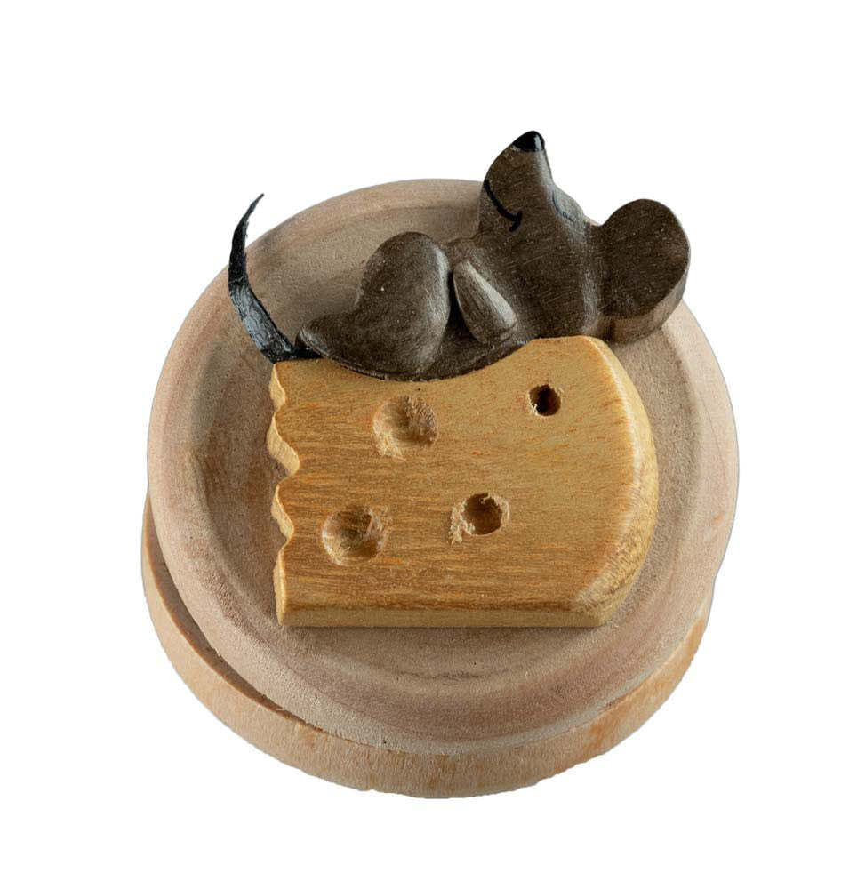 Animal Magnet Souris en Bois