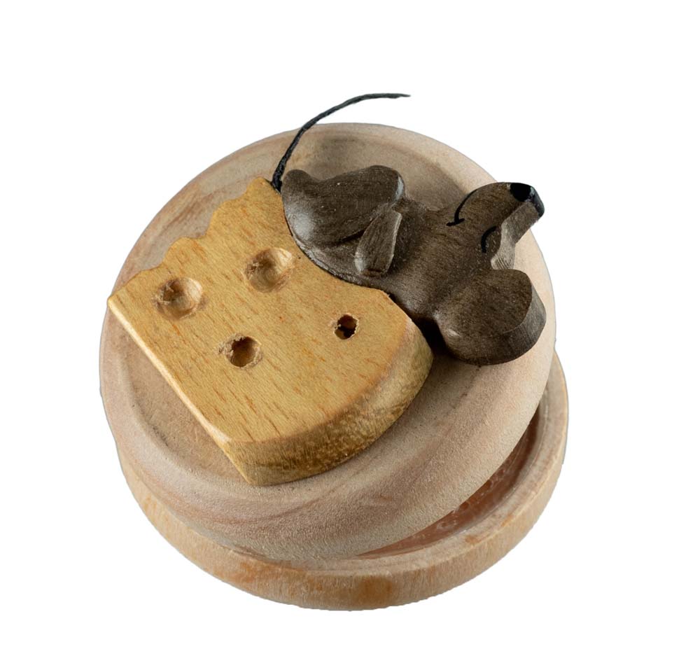Animal Magnet Souris en Bois
