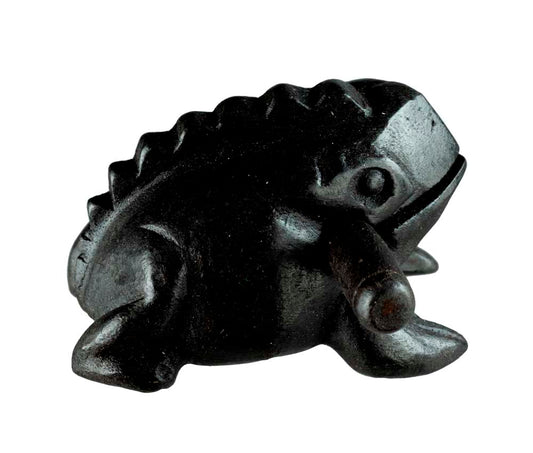 Grenouille Guiro En Bois 9cm – Instrument De Percussion Artisanal Du Vietnam