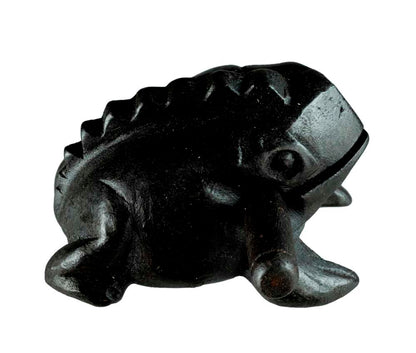 Grenouille Guiro En Bois 9cm – Instrument De Percussion Artisanal Du Vietnam