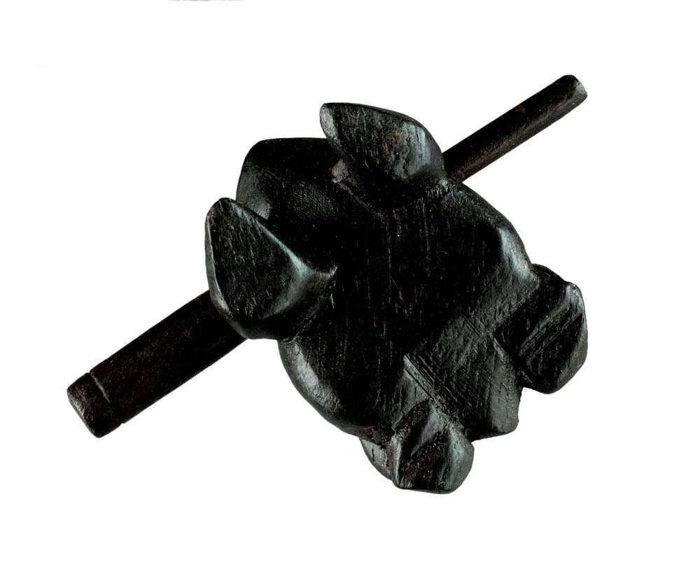Grenouille Guiro En Bois 7cm – Instrument De Percussion Traditionnel Du Vietnam