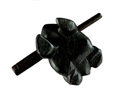 Grenouille Guiro En Bois 7cm – Instrument De Percussion Traditionnel Du Vietnam