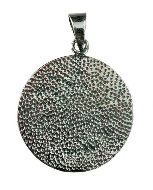 Pendentif Soleil Noir Viking en Argent Massif 925