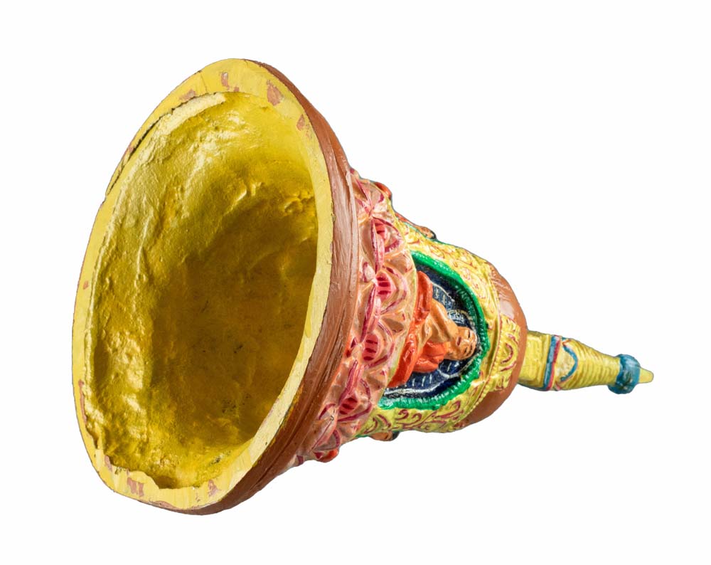Stupa Tibétain En Métal – Reliquaire Bouddhiste Pour Autel